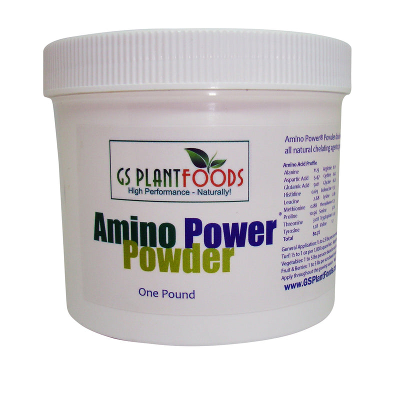 AMINO POWER powder, all natural nitrogen source and chelating agent 14-0-0 Amino acid powder. - GS Plant Foods