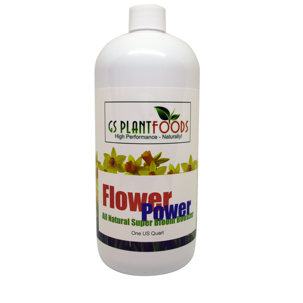 Flower Power All Natural Super Bloom Booster 32 0z concentrate - GS Plant Foods