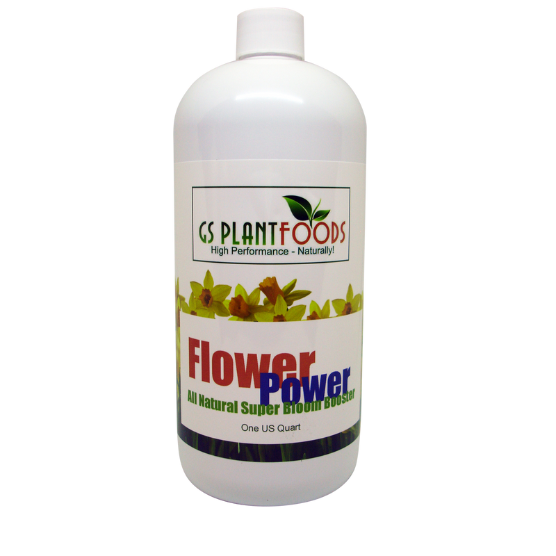 Flower Power All Natural Super Bloom Booster 32 0z concentrate - GS Plant Foods