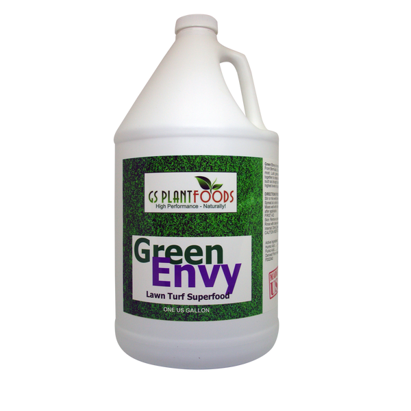 Green Envy- Lawn Turf Superfood, 1 Gallon Concentrate - GS Plant Foods