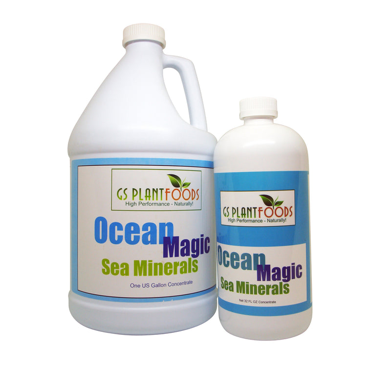 Ocean Magic Sea Minerals, Liquid Concentrate - GS Plant Foods