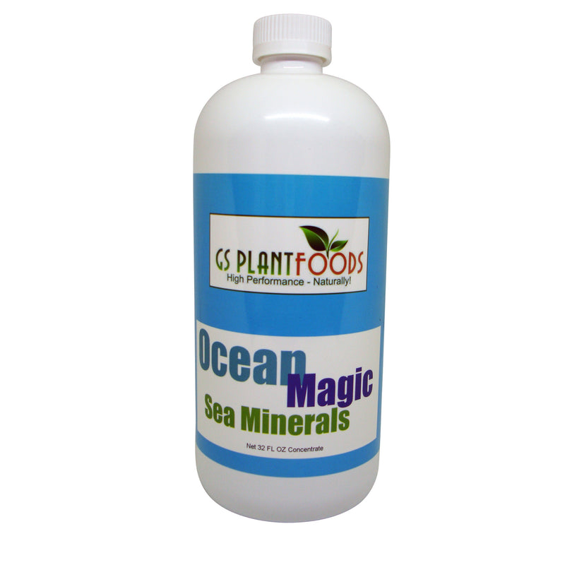 Ocean Magic Sea Minerals, Liquid Concentrate - GS Plant Foods