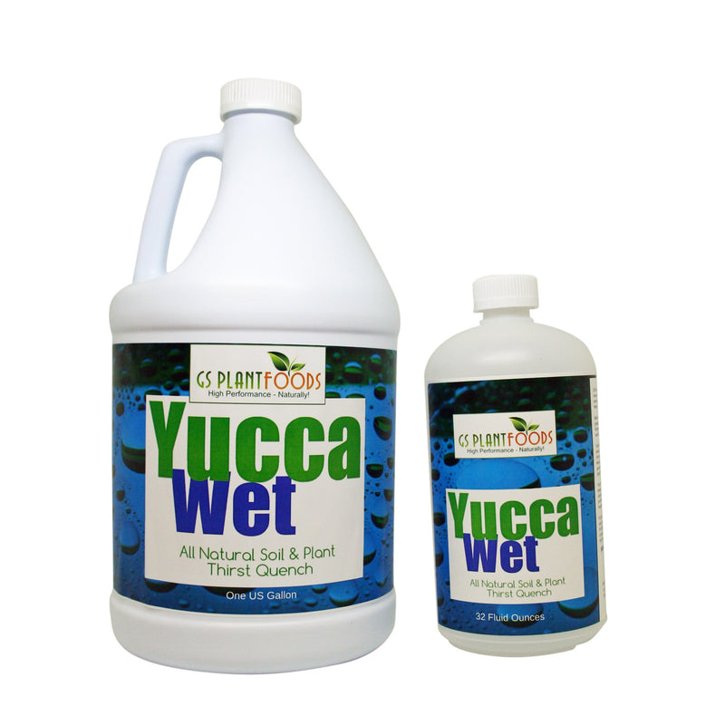 Yucca Wet, Liquid Yucca Extract- Organic surfactant Liquid Concentrate - GS Plant Foods