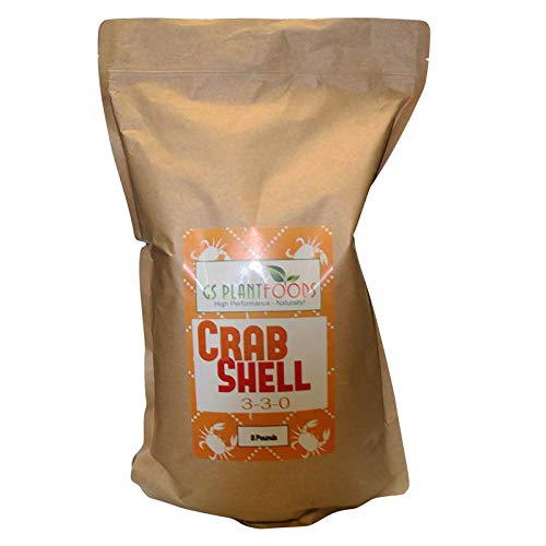 Organic Crab Shell Natural Fertilizer Calcium Booster 3-3-0 - GS Plant Foods