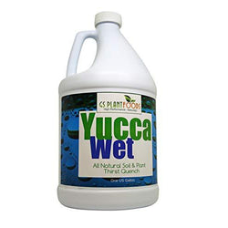 Yucca Wet, Liquid Yucca Extract- Organic wetting Agent and surfactant 1 Gallon Concentrate - GS Plant Foods