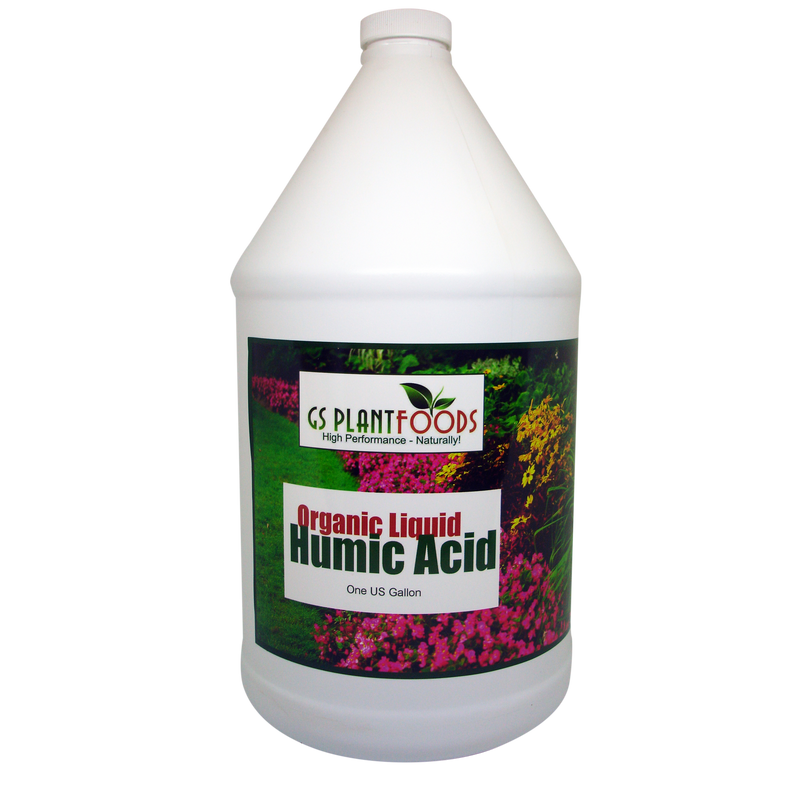 Organic Liquid Humic Acid Liquid Concentrate - GS Plant Foods