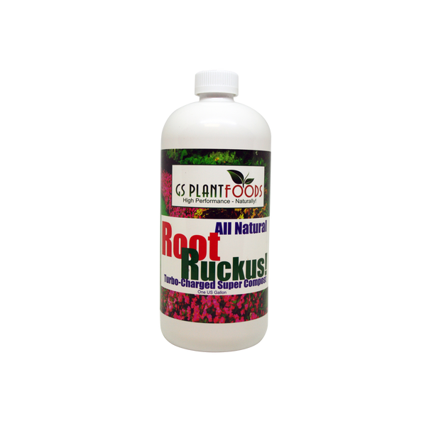 Root Ruckus! Turbo-charged liquid compost, 1 Quart of concentrate - GS Plant Foods